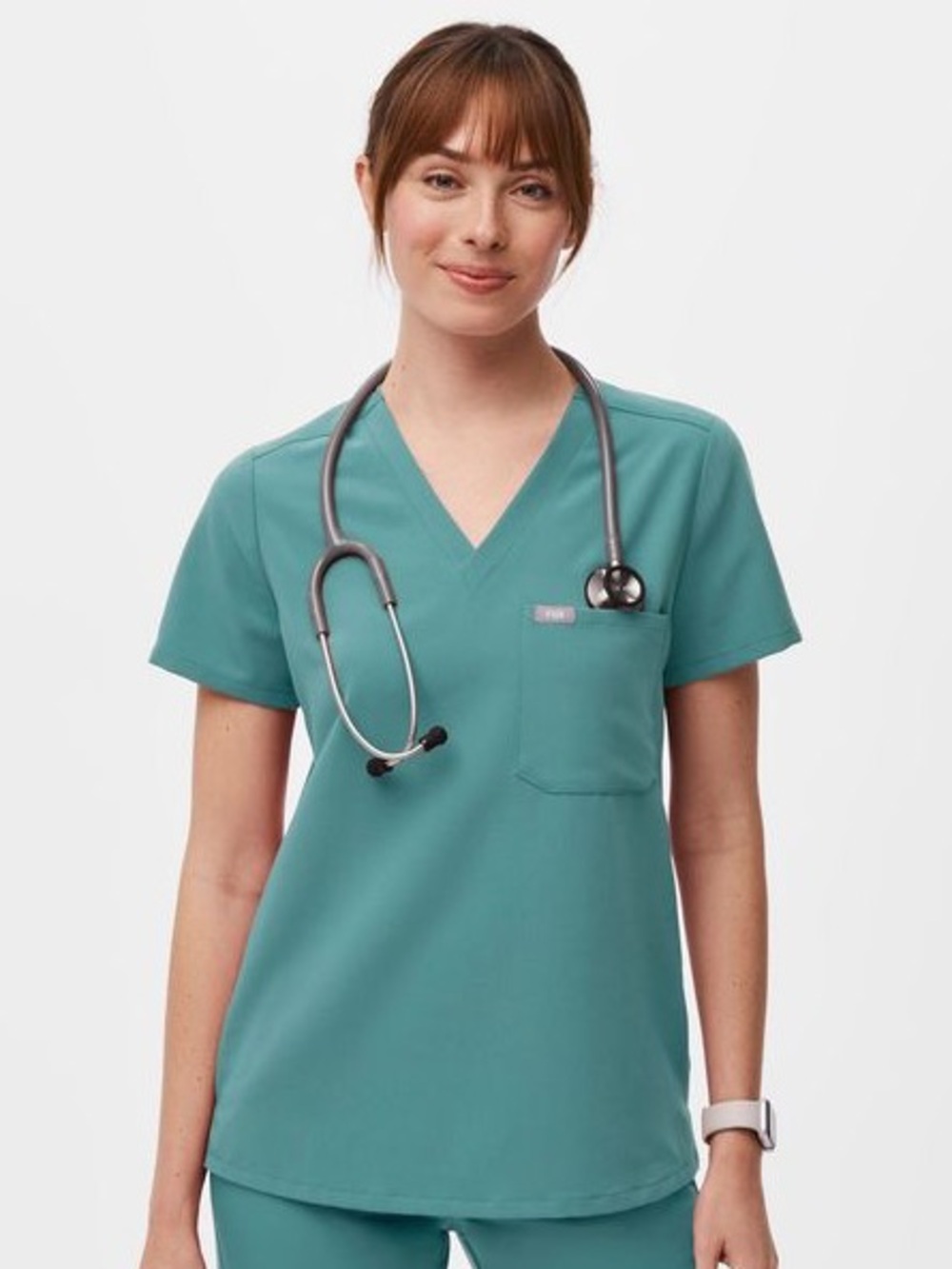 Figs Catarina One-Pocket Scrub Top Rare Hydro Green Women’s 3XL NWT NIB